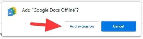 add extension 3 How to Install Google Docs on Your PC and Use it Offline