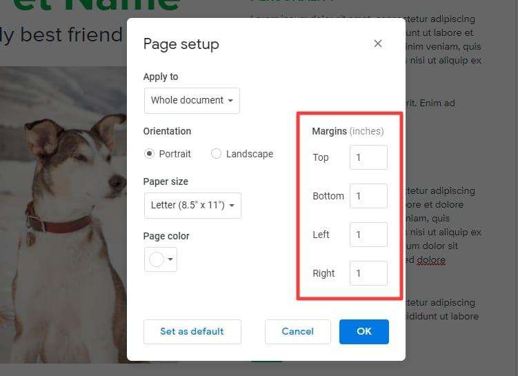 margin google docs 1 How to Change Page Margins In Google Docs?