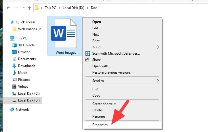 properties 5 How to Compress Pictures in Word Without Affecting Their Quality