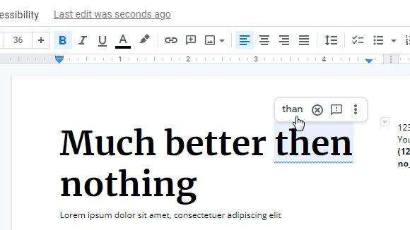 autocorrect hover How to Enable Autocorrect on Google Docs as You Typing