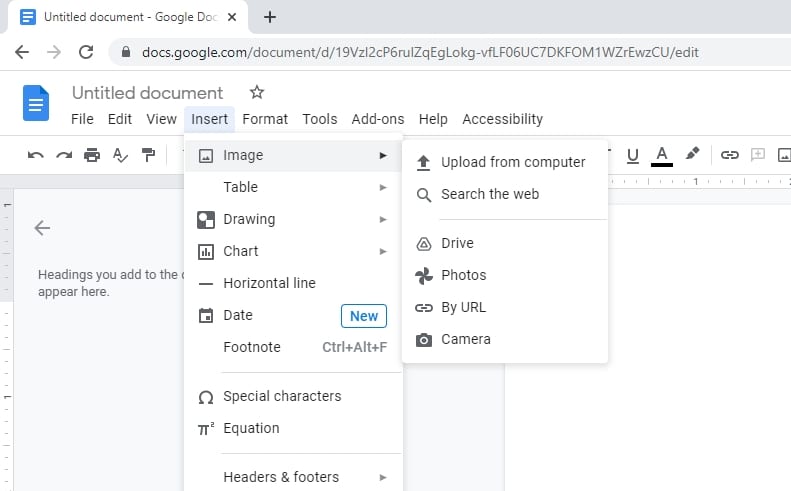 insert image google docs How to Overlap Multiple Images in Google Docs Easily