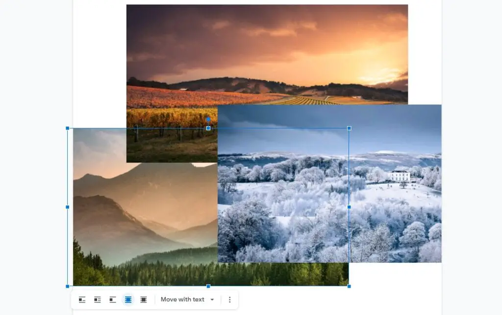 overlapping images google docs How to Overlap Multiple Images in Google Docs Easily