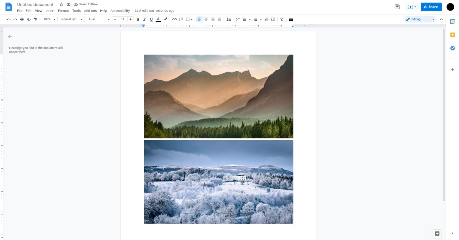 How to Overlap Multiple Images in Google Docs Easily Vegadocs