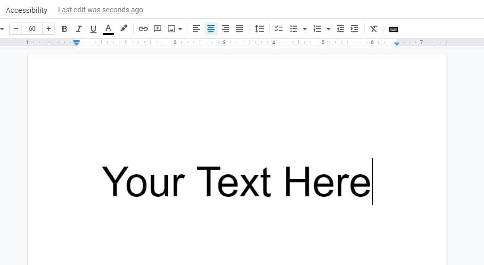 write text 1 How to Put Text on Top of an Image in Google Docs