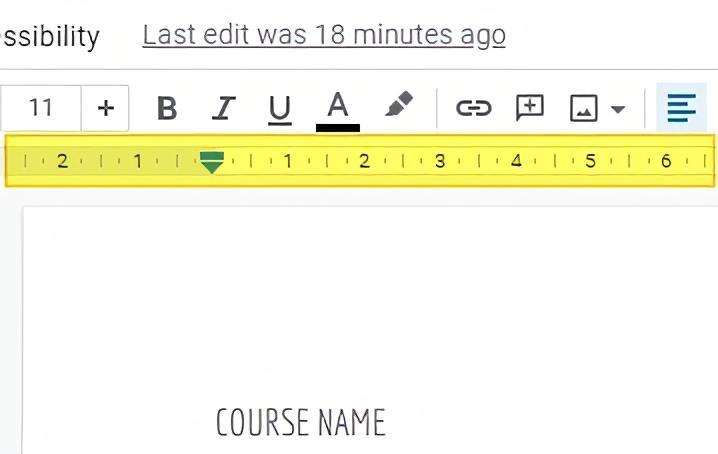 ruler google docs How to Show Horizontal & Vertical Rulers in Google Docs