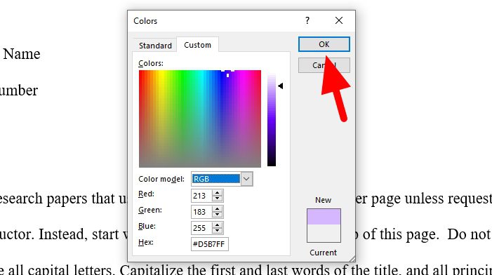 colors 4 How to Change Background Color in Ms. Word 2016