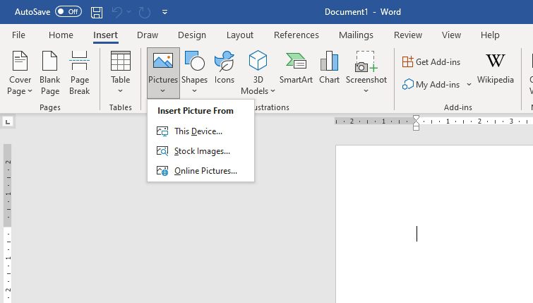 insert pictures 4 How to Flip an Image in Microsoft Word