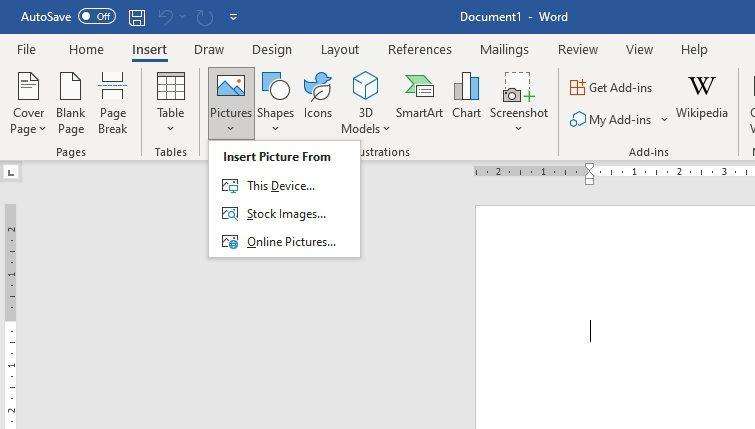 insert pictures 4 How to Flip an Image in Microsoft Word