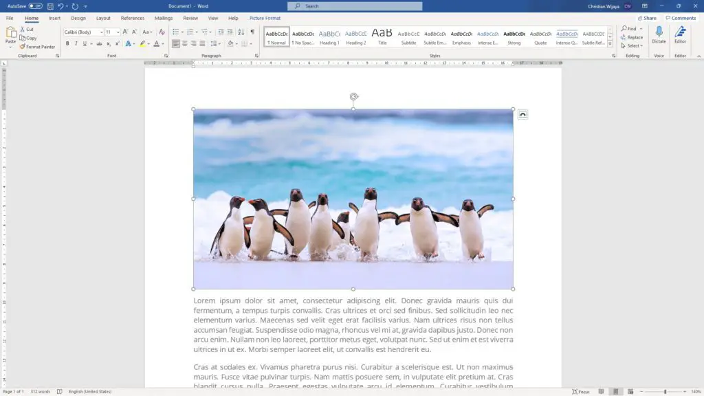 picture microsoft word 1 How to Write Text on Top of a Picture in Microsoft Word