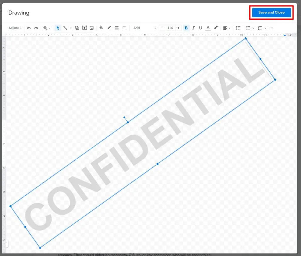 gray watermark How to Add a Watermark in Google Docs