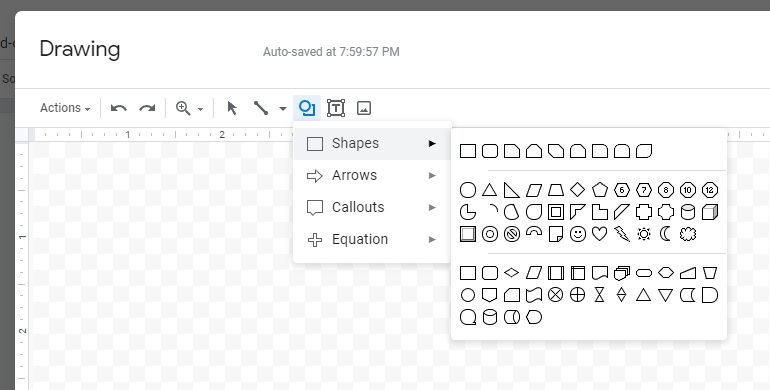shapes drawing How to Draw Something on Google Docs