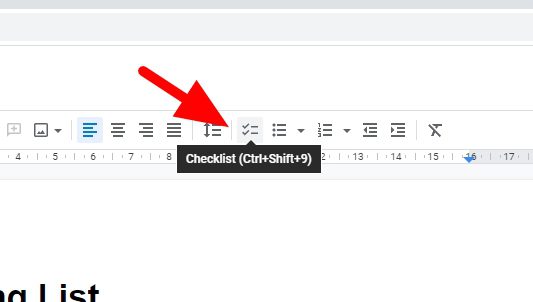 checklist How to Create Tickable Checkboxes List In Google Docs