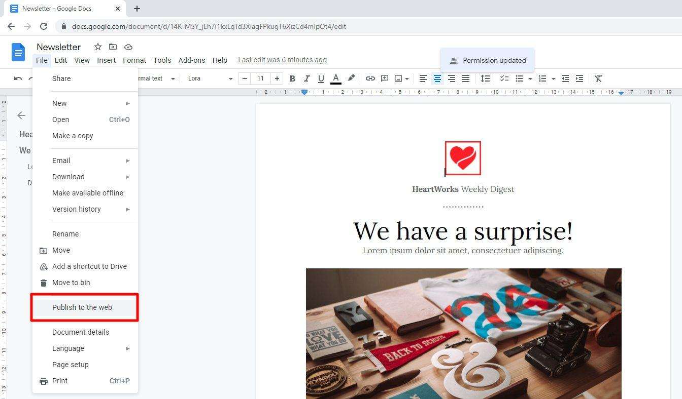How to Share a Google Docs Document to Public - Vegadocs