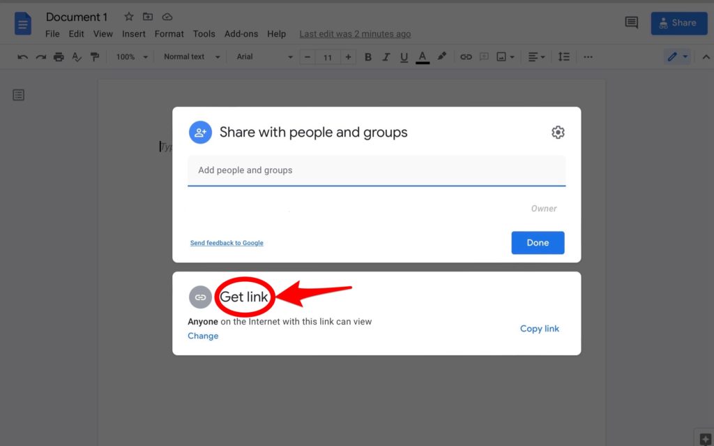 How to Share Google Docs