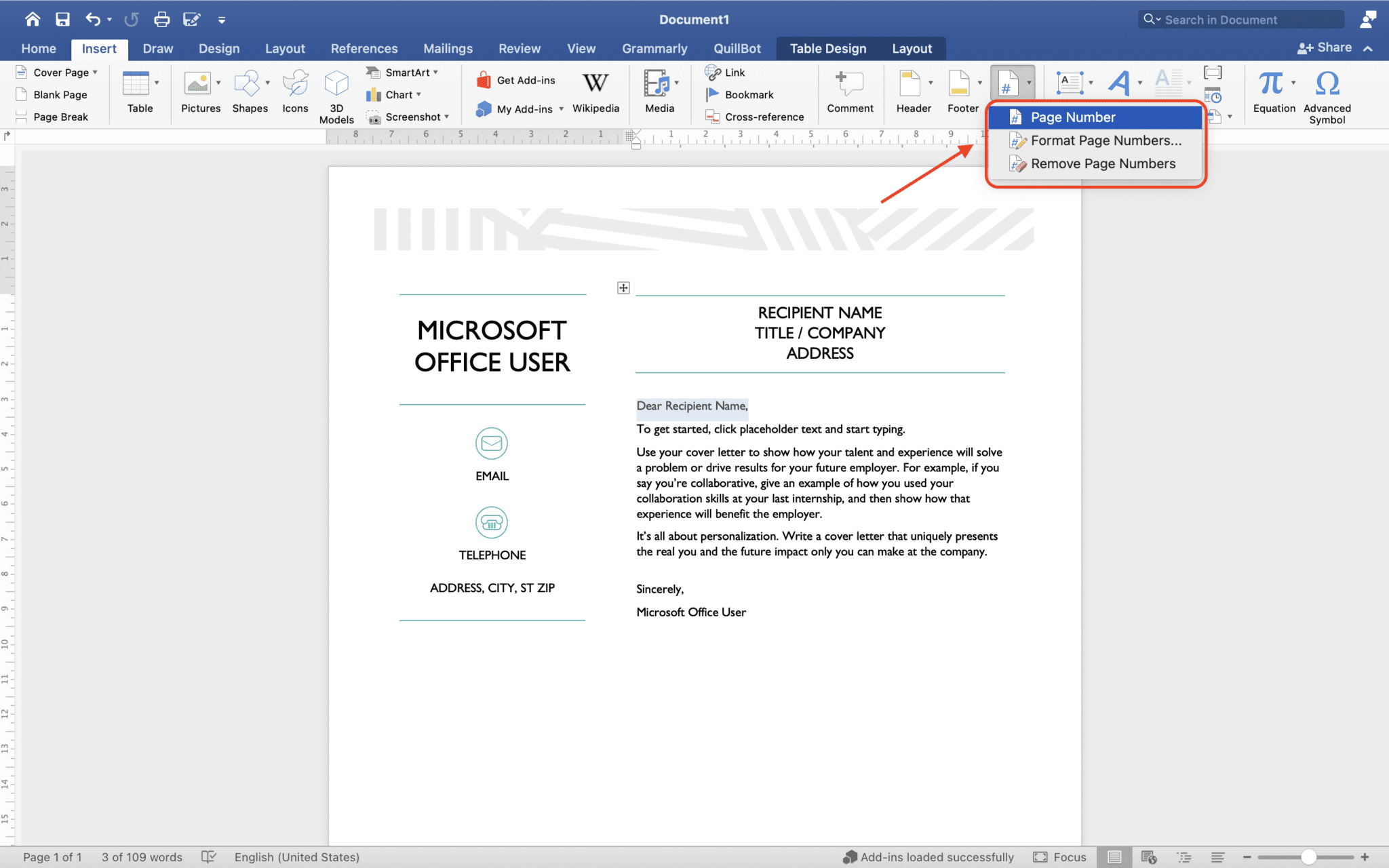 how to add paragraph numbers to word document