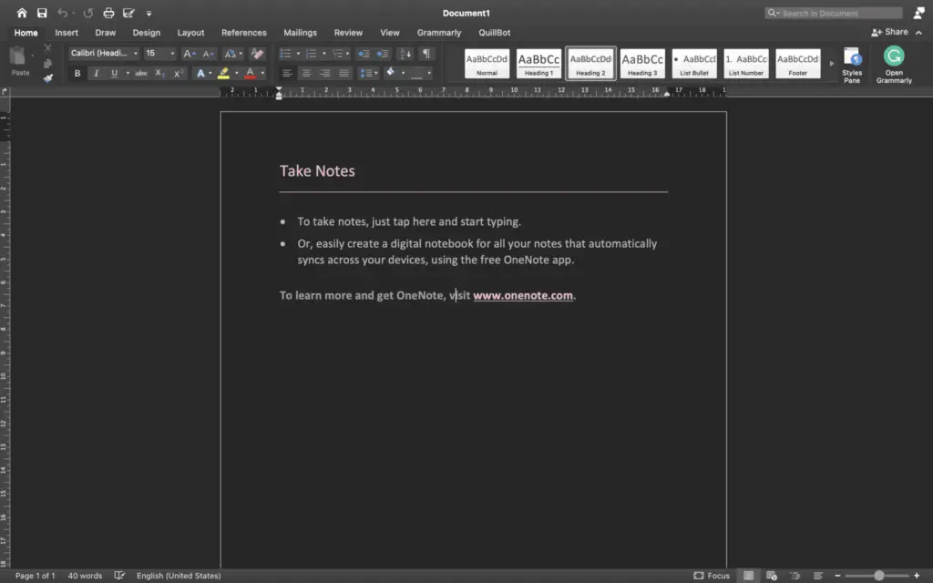 Screen Shot 2022 01 27 at 15.01.57 How to Enable Double Space in Microsoft Word