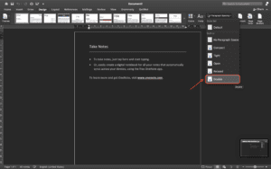 Screen Shot 2022 01 27 at 15.37.10 How to Enable Double Space in Microsoft Word