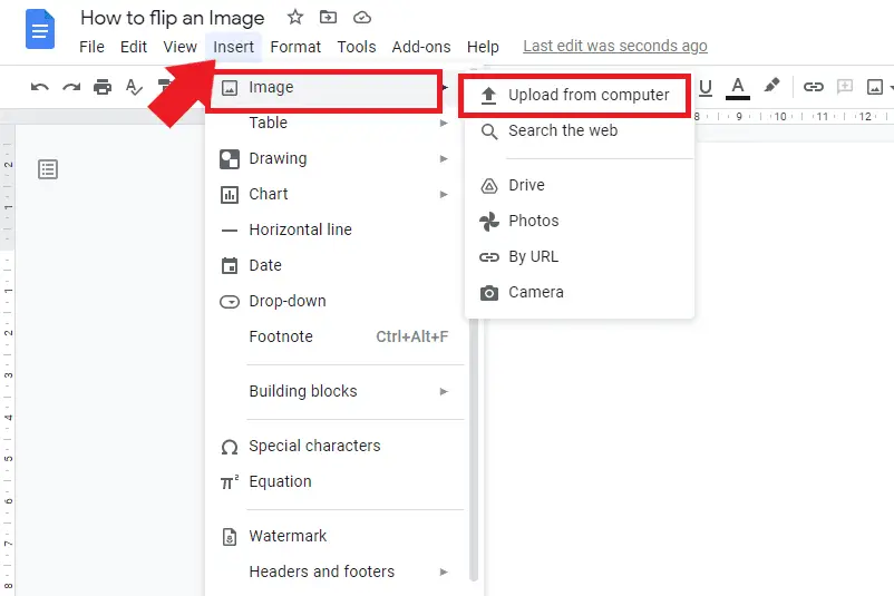PIC 1 3 How To Flip An Image In Google Docs