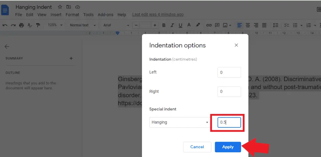 PIC 8 3 How To Do Hanging Indent on Google Docs
