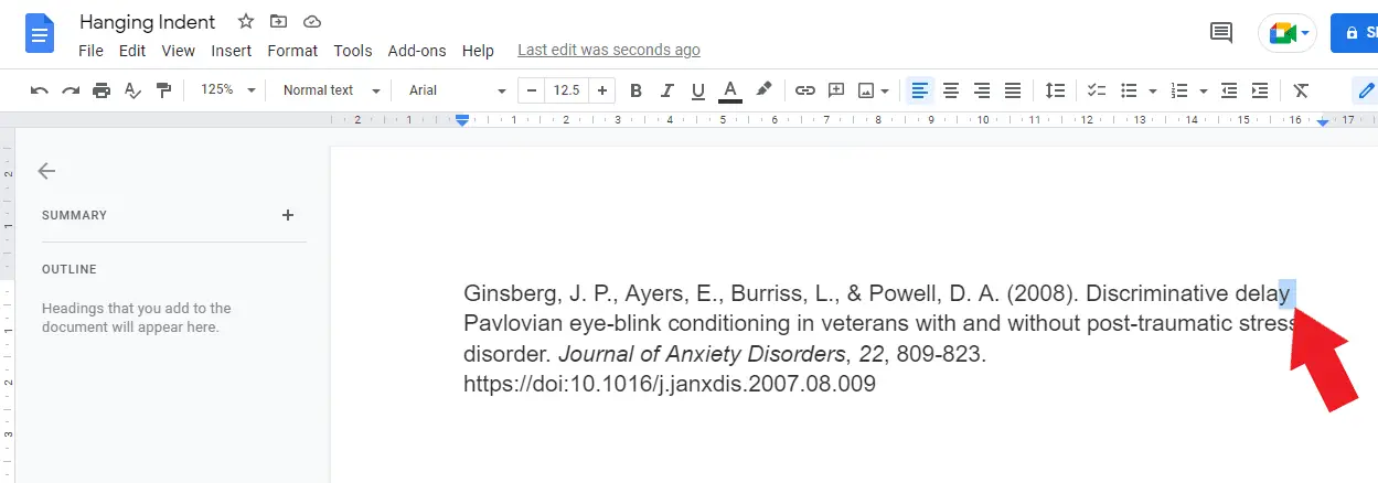 How To Do Hanging Indent on Google Docs - Vegadocs