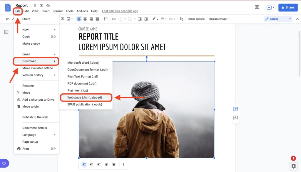 How To Save an Image From Google Docs on Mac