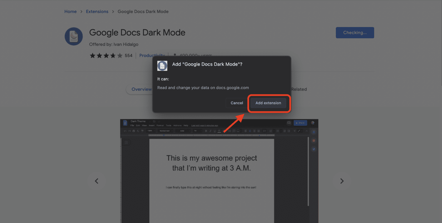 how-to-make-google-docs-dark-mode-on-mac-vegadocs