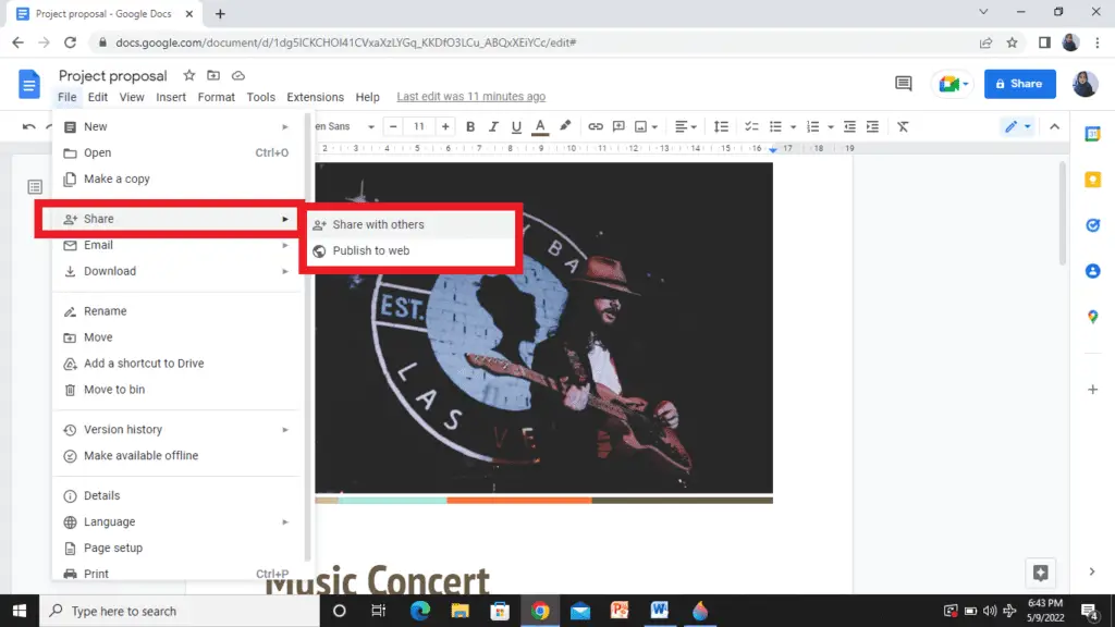 PIC 7 3 How To Make a Flyer On Google Docs