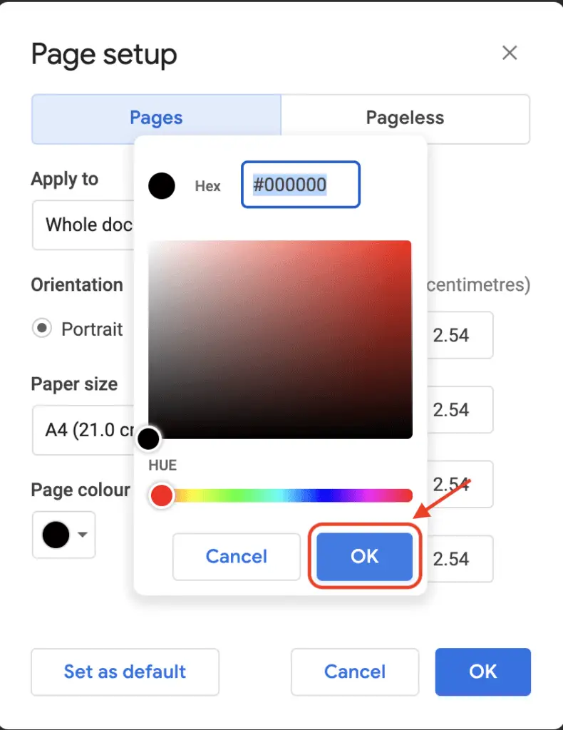 Screen Shot 2022 05 30 at 17.12.25 How To Change Background Colors on Google Docs