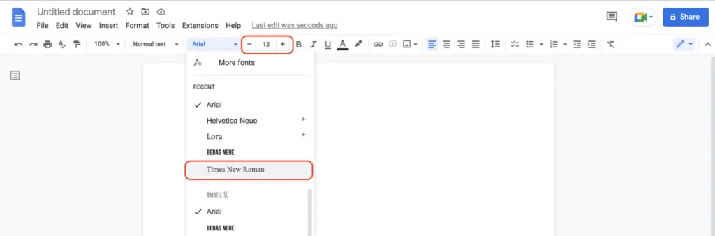 Screen Shot 2022 05 31 at 12.32.07 How to Do MLA Format on Google Docs