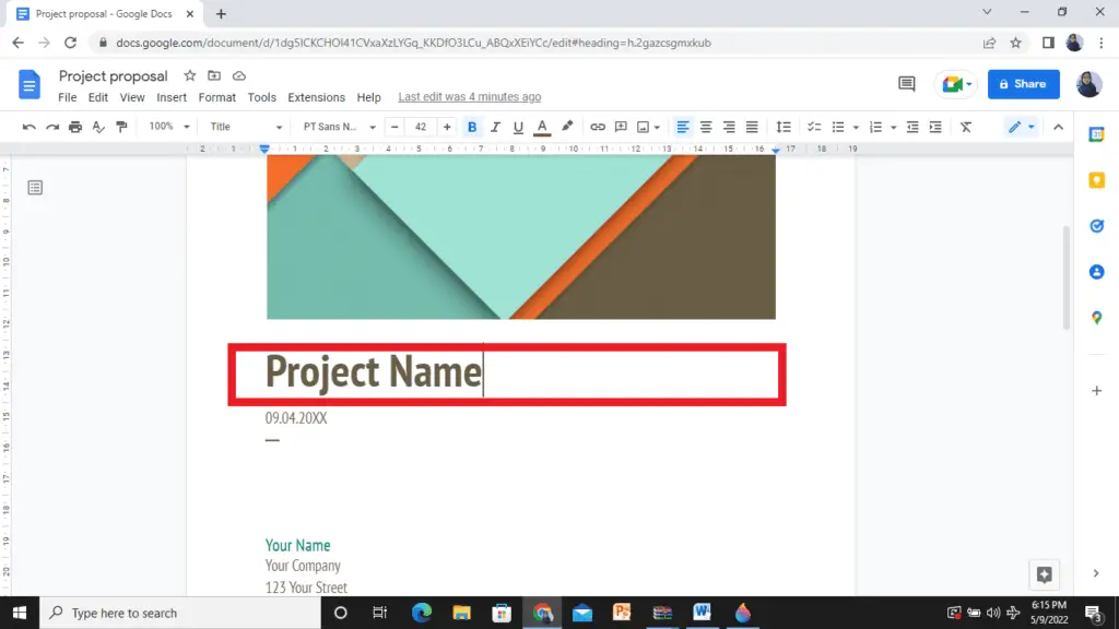 How To Make a Flyer On Google Docs