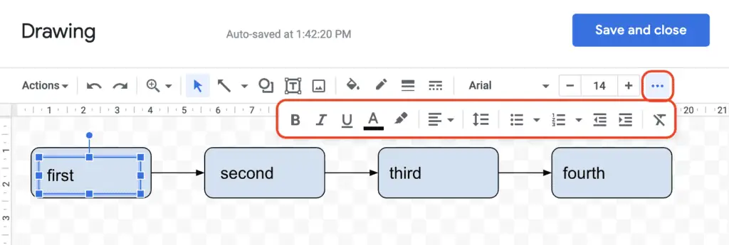 Screen Shot 2022 06 14 at 13.43.16 How To Make a Flowchart In Google Docs
