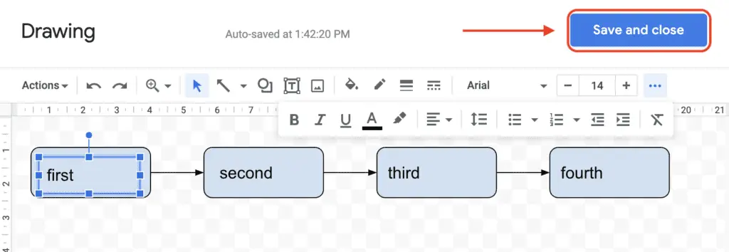 Screen Shot 2022 06 14 at 13.44.35 How To Make a Flowchart In Google Docs