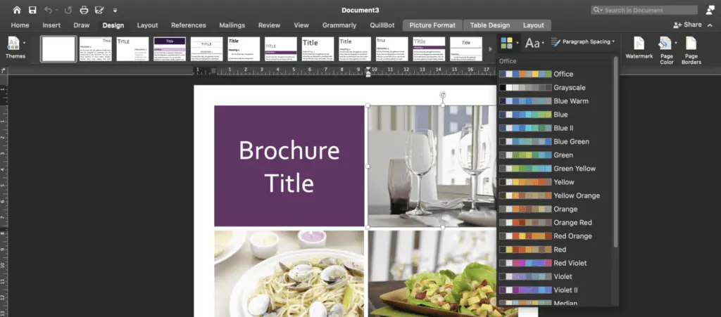 Screen Shot 2022 06 30 at 10.37.33 How to Make a Brochure on Microsoft Word Mac