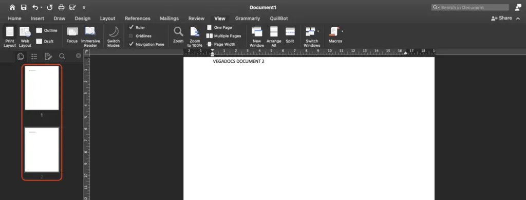 Screen Shot 2022 07 25 at 12.58.48 How to Delete a Blank Page in Microsoft Word