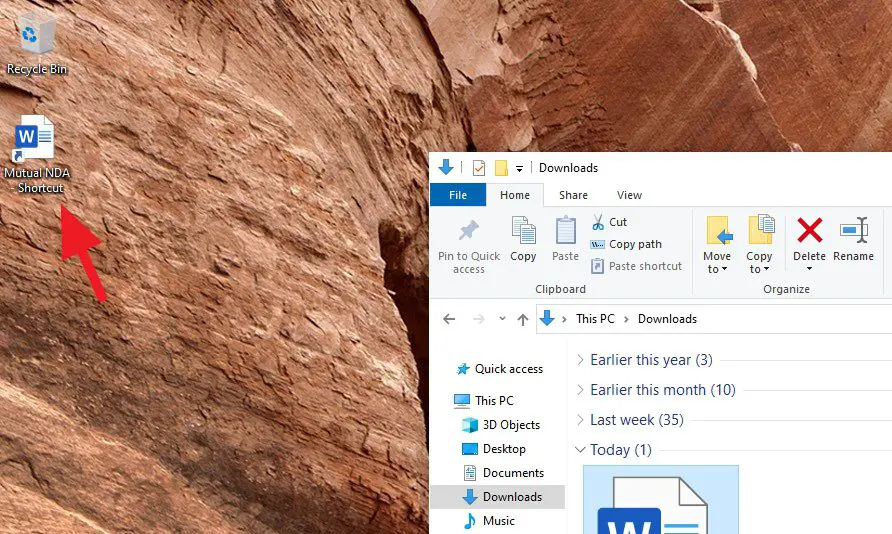 desktop shortcut How to Put a Google Docs Document on Your Desktop
