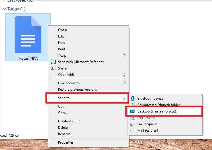 How to Put a Google Docs Document on Your Desktop