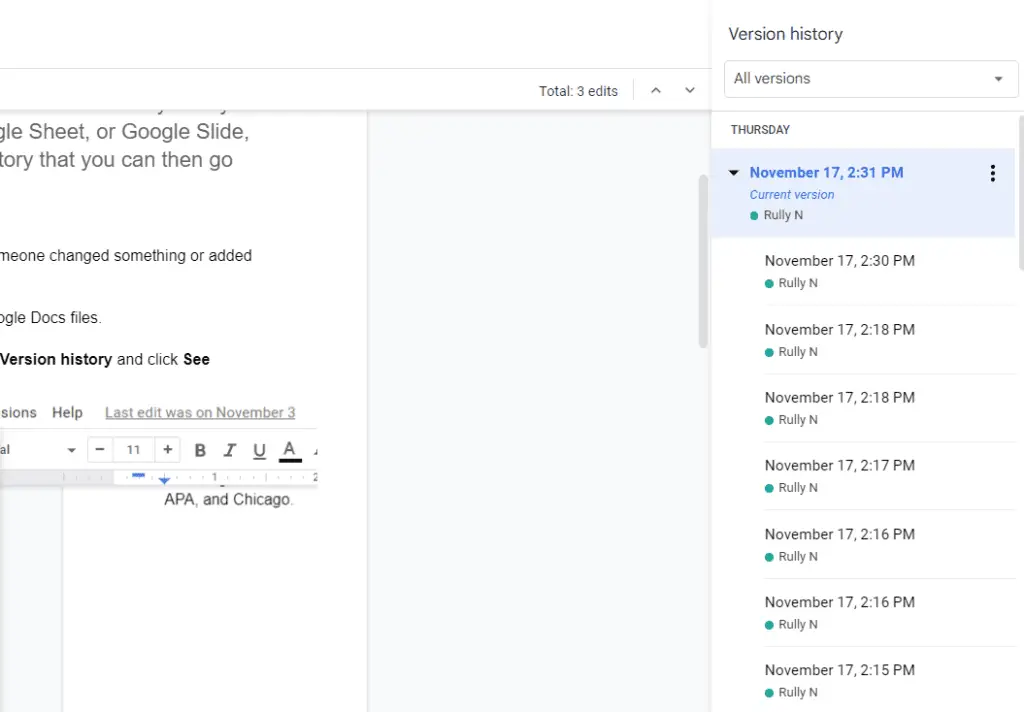 cover How to See the Change History on Your Google Docs File