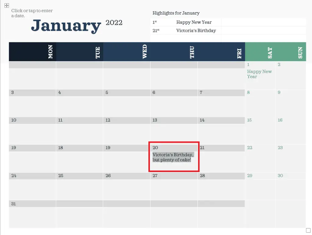 d7 How to Create a Calender in Microsoft Word 2021 Using Templates