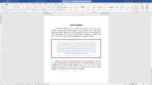 formatted text How to Clear Text Formatting in Word Document