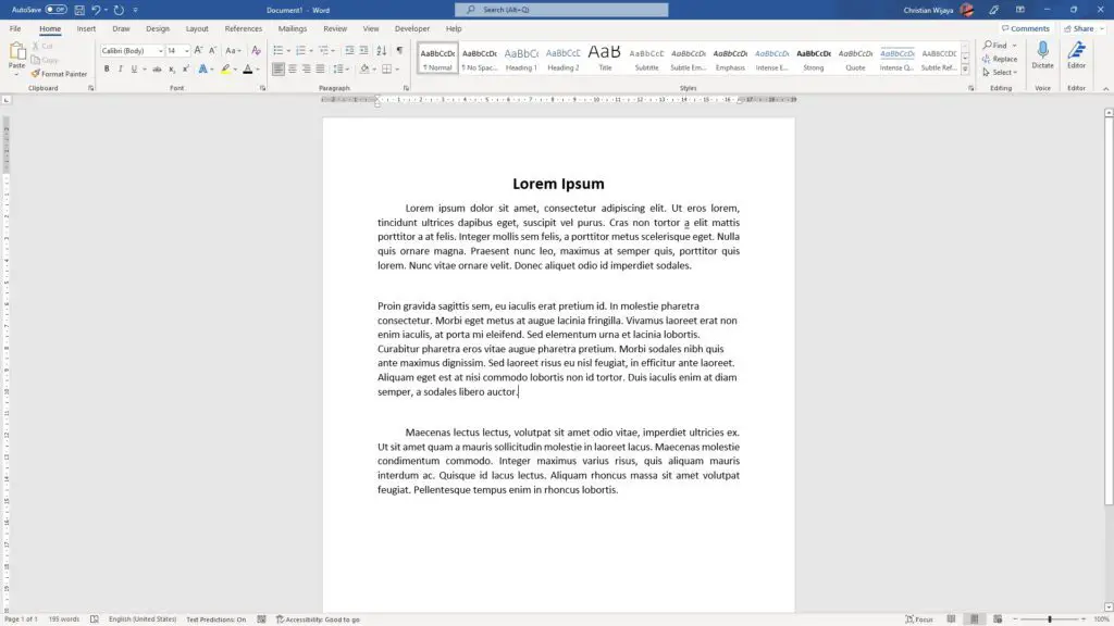 formatting cleared How to Clear Text Formatting in Word Document