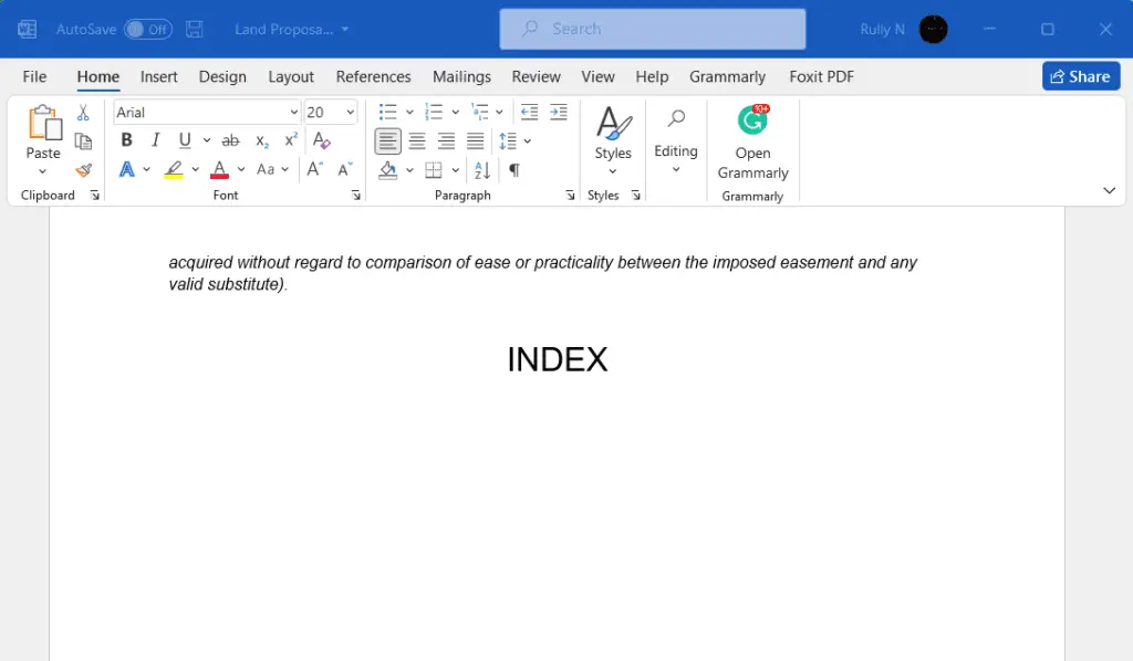 h1 How to Make Index in Microsoft Word, Fast!