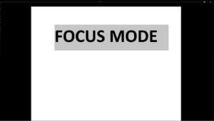 icover How to Enable Focus Mode in Microsoft Word