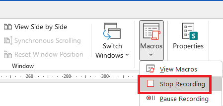 d8 How to Create and Run Macro in Microsoft Word