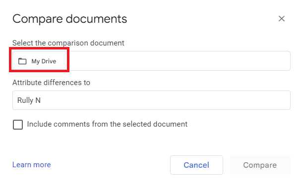 u2 How to Compare Two Documents in Google Docs