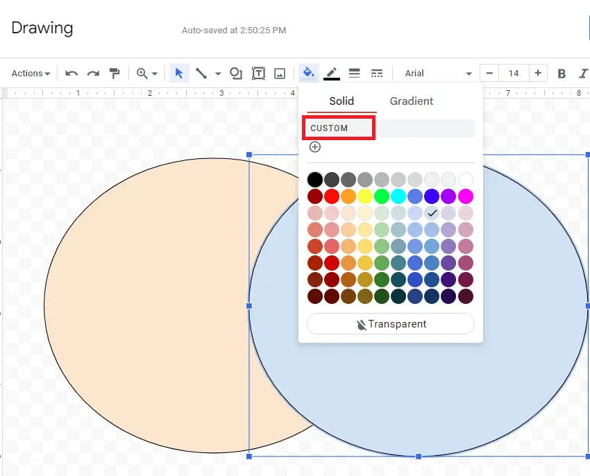 y5 How to Create and Design Venn Diagrams in Google Docs