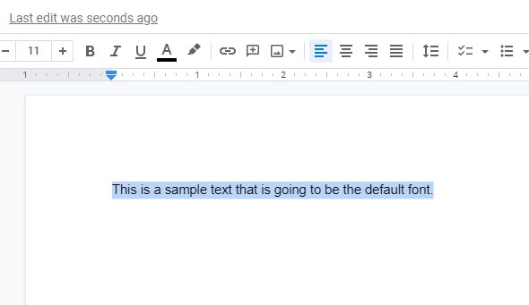 block the How to Change Default Paragraph Font in Google Docs‍