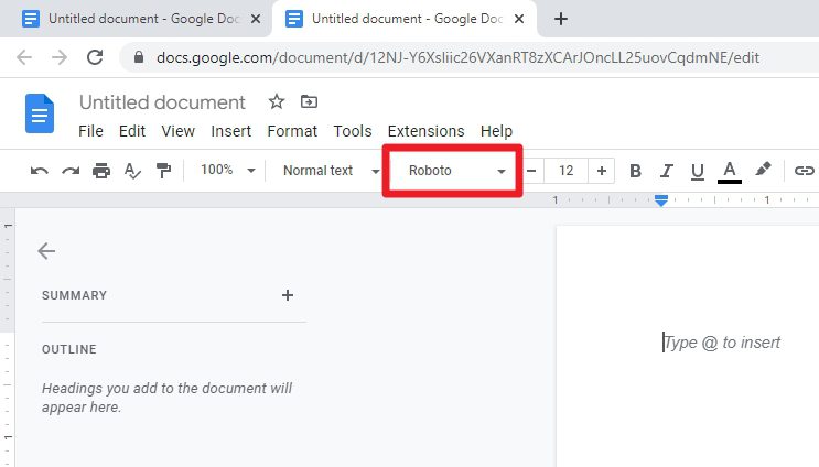 default font applied How to Change Default Paragraph Font in Google Docs‍