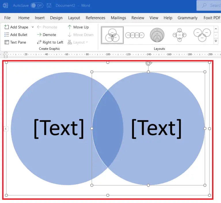 How to Create and Design Venn Diagrams in Microsoft Word Vegadocs