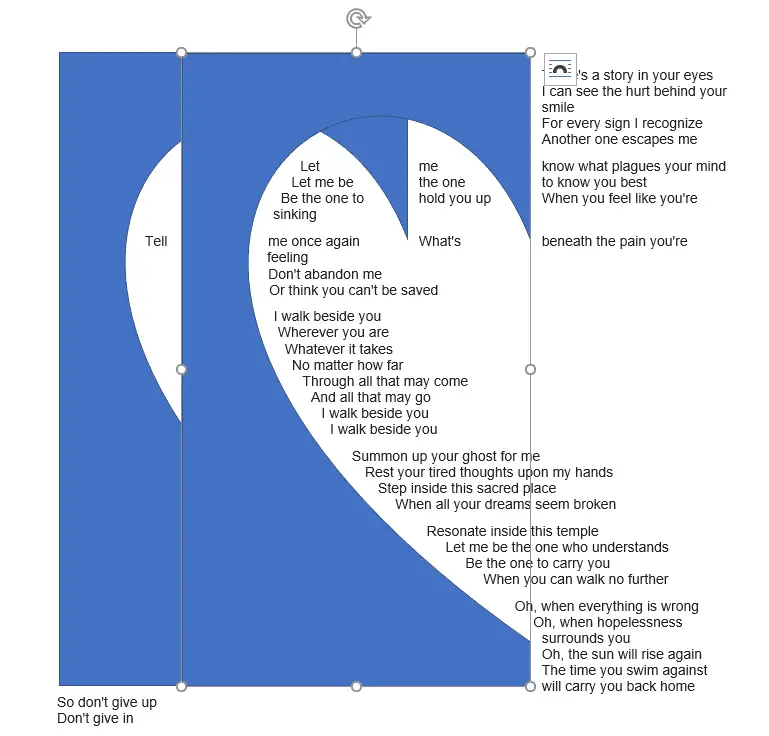 p16 How to Use Microsoft Word to Write Shape Poem