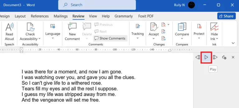 How to Use Read Aloud and Speak Feature in Microsoft Word - Vegadocs